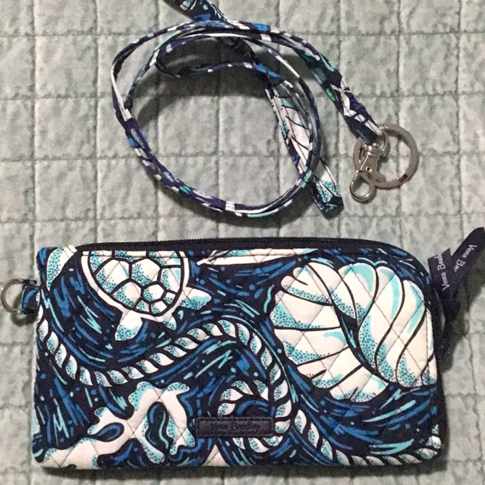 Vera Bradley Shore Enough Wristlet